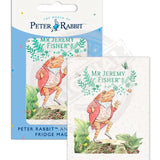 Peter Rabbit Jeremy Fisher fridge magnet