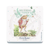 Peter Rabbit Jeremy Fisher hanging melamine coaster