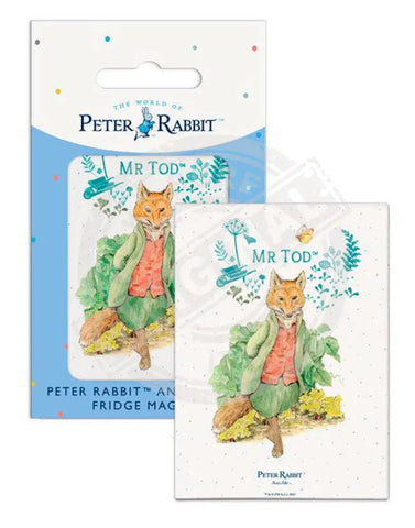 Peter Rabbit mr Tod metal wall sign