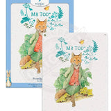 Peter Rabbit mr Tod metal wall sign