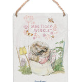 Peter Rabbit - Mrs Tiggy-Winkle Dangler Metal Signs
