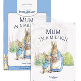 Beatrix Potter Peter Rabbit Mum in a million metal sign