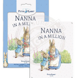 Beatrix Potter Peter Rabbit Nanna in a million metal sign