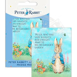 Beatrix Potter Peter Rabbit Very Naughty fridge magnet