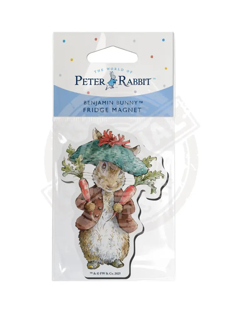 Peter Rabbit Shaped Magnet - Benjamin Bunny – The Original Metal Sign ...