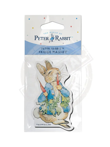 Peter Rabbit Shaped Magnet - Peter Carrots Shaped Magnet Metal Signs