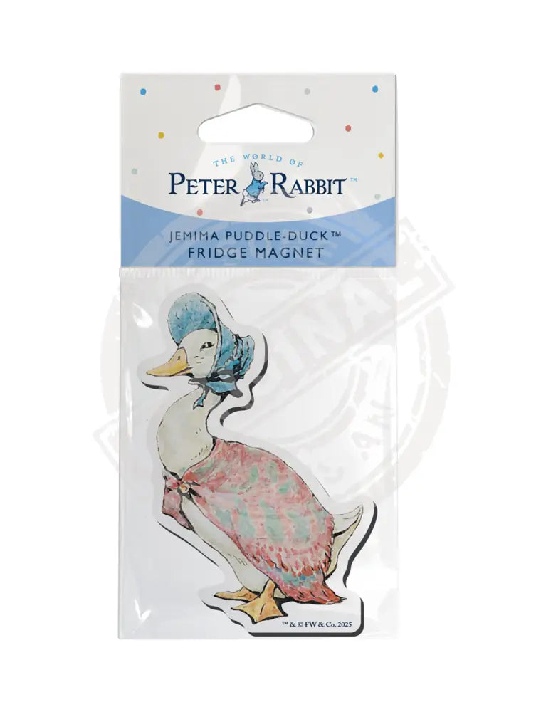 Peter Rabbit Shaped Magnet - Jemima Puddleduck – The Original Metal ...