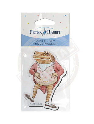 Peter Rabbit Shaped Magnet Jeremy Fisher Shaped Magnet Metal Signs