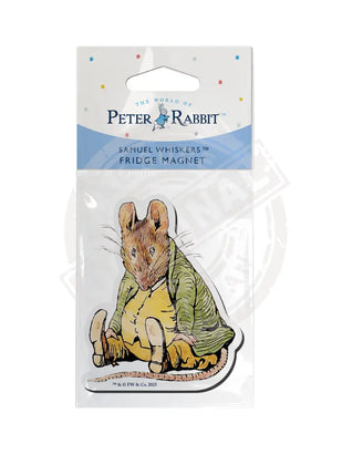 Peter Rabbit Shaped Magnet Samuel Whiskers Shaped Magnet Metal Signs