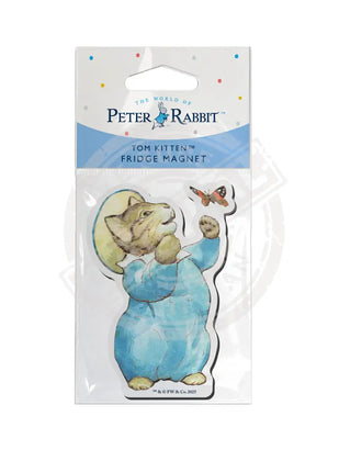Peter Rabbit Shaped Magnet - Tom Kitten Shaped Magnet Metal Signs