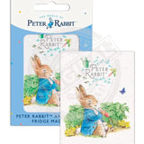 Peter Rabbit - sitting eating radishes Fridge Magnet Metal Signs