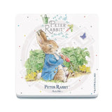 Peter Rabbit - sitting eating radishes Melamine Coaster Metal Signs