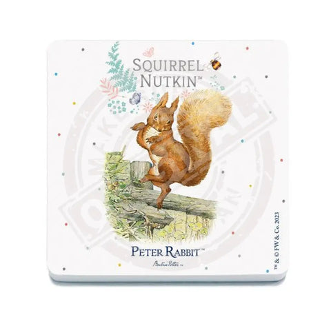 Beatrix Potter Peter Rabbit Squirrel Nutkin metal wall sign