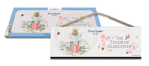 Beatrix Potter Peter Rabbit Tailor of Gloucester metal wall sign