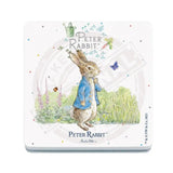 Beatrix Potter Peter Rabbit being thoughtful melamine coaster