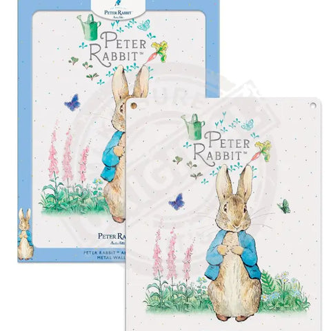PETER RABBIT METAL SIGNS