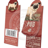 Pug Magnetic Bookmark Metal Signs