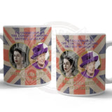 Queen Elizabeth II 1952-2022. Longest reigning monarch. mug