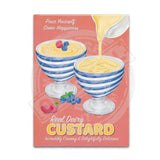 Real Dairy Custard fridge magnet