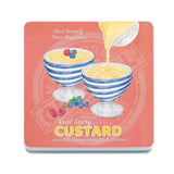 Real Dairy Custard melamine coaster