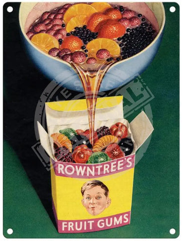 Rowntree's Fruit Gums sign