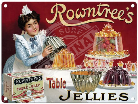 Rowntree's Table Jellies sign