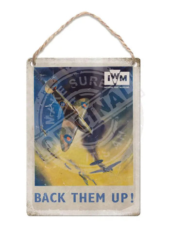 Spitfire - Back Them Up fridge magnet