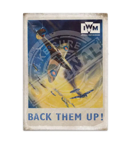 Spitfire - Back Them Up fridge magnet