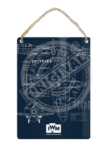 Spitfire -technical fridge magnet