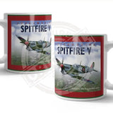 Spitfire V Supermarine Merlin 45 Engine mug