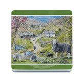 Trevor Mitchell Spring at Yew Tree Farm Melamine Coaster