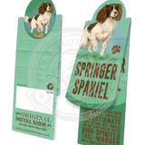 Springer Spaniel Magnetic Bookmark Metal Signs