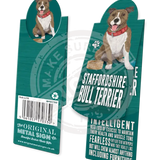 Staffordshire Bull Terrier Magnetic Bookmark Metal Signs