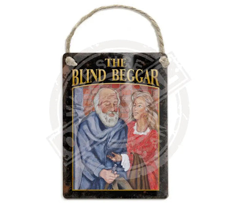 The Blind Beggar Pub Sign Fridge Magnet Metal Signs