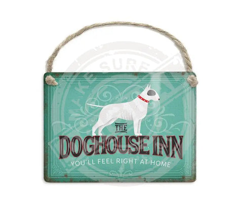 The Doghouse Inn Pub Sign Fridge Magnet Metal Signs