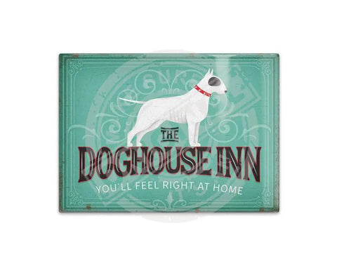 The Doghouse Inn Pub Sign Fridge Magnet Metal Signs