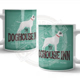 The Doghouse Inn Pub Sign Mug Metal Signs