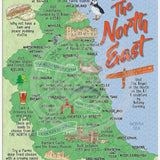 The North East Map Things to do