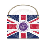 The Queens Platinum Jubilee Union Jack Dangler Metal Signs