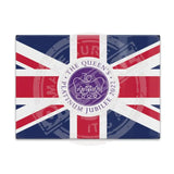 Queens Platinum Jubilee 2022 Metal Fridge Magnet