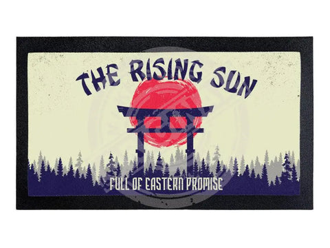 The Rising Sun, full of eastern promise bar runner