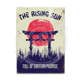 The Rising Sun, full of eastern promise fridge magnet