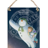 The Snowman and the Snowdog - Flying At Night Dangler Metal Signs
