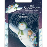 The Snowman and the Snowdog - Flying At Night Metal Signs