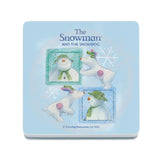 The Snowman and the Snowdog - Snowman Frames Melamine Coaster Metal Signs