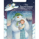 The Snowman and the Snowdog - Snowman Trio Pose Metal Signs