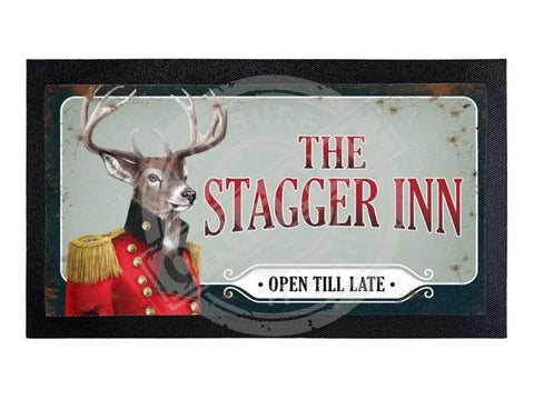 The Stagger Inn. Open till late bar runner