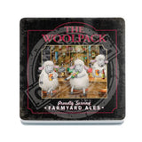 The Woolpack Metal Pub Sign Melamine Coaster Metal Signs