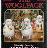 The Woolpack Metal Pub Sign