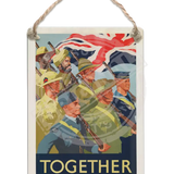 Together Dangler Metal Signs